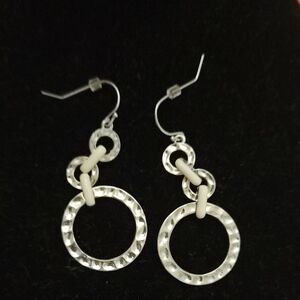 Elegant Silver Dangle Earrings